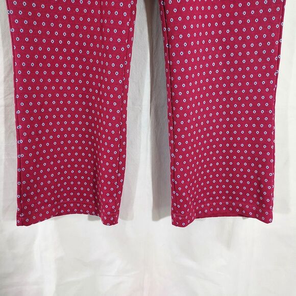 by Anthropologie Pull On Crop Pants Size Small Elastic Waist Comfy Stretch - Picture 4 of 13